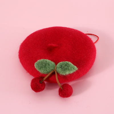 Gorro de Lana Artesanal para Gatos Pintor Pequeño - Image 24