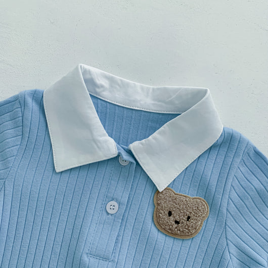 Mameluco Ligero de Verano para Bebé con Diseño de Osito - Image 45