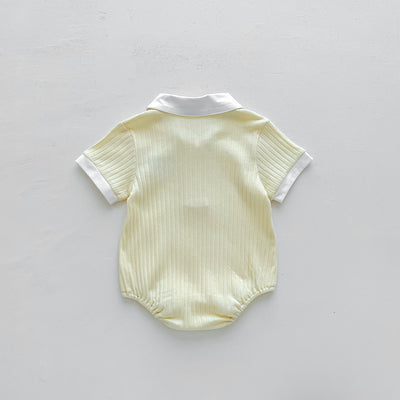Mameluco Ligero de Verano para Bebé con Diseño de Osito - Image 46