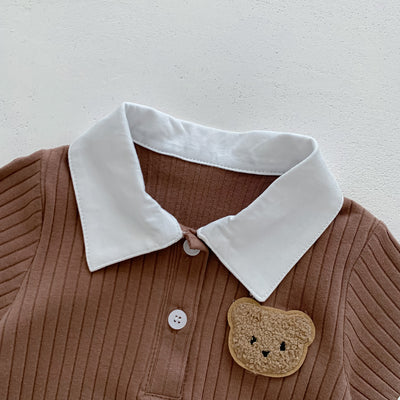 Mameluco Ligero de Verano para Bebé con Diseño de Osito - Image 53