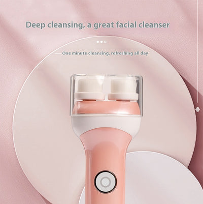 Cepillo Facial Eléctrico Doble Cabezal con Control de Velocidad - Image 14