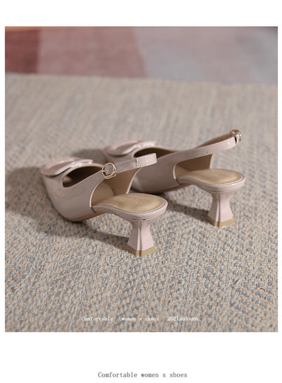Tacones Altos Cerrados con Hebilla - Stiletto Elegante para Mujer - Image 79