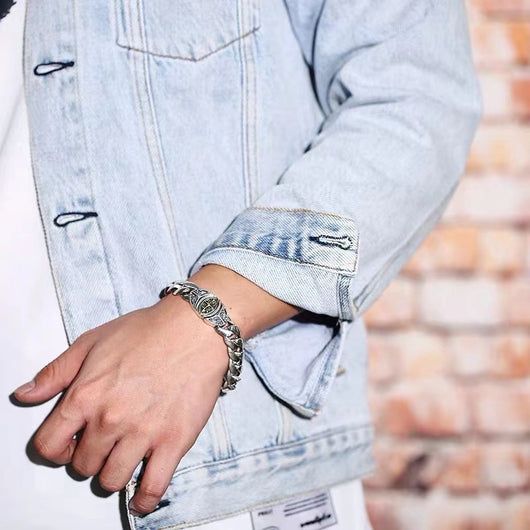 Pulsera de Plata Esterlina con Cruz para Hombre y Mujer - Image 11