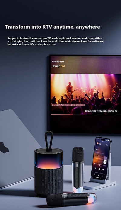 Parlante Bluetooth Portátil Mini con Luz LED y Subwoofer Potente - Image 20
