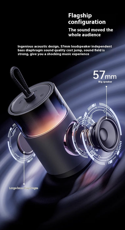 Parlante Bluetooth Portátil Mini con Luz LED y Subwoofer Potente - Image 23