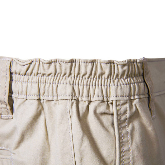 Shorts Casuales Slim Fit de Color Liso para Hombre - Image 14