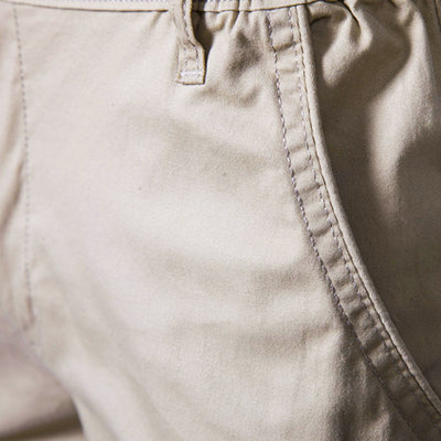 Shorts Casuales Slim Fit de Color Liso para Hombre - Image 19
