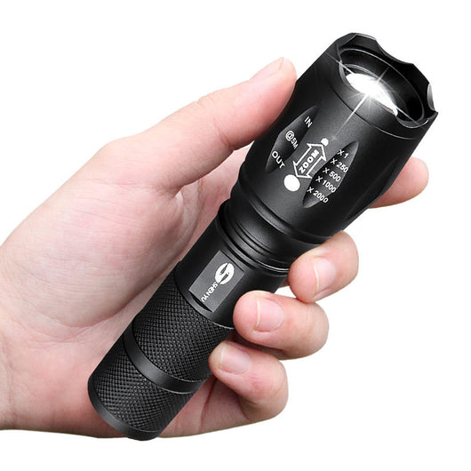 Linterna LED Táctica Profesional T6 de Aluminio - Ultra Potente 18650 - Image 13