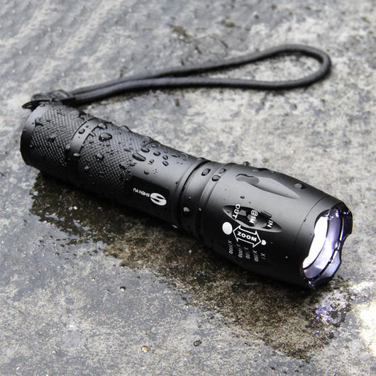 Linterna LED Táctica Profesional T6 de Aluminio - Ultra Potente 18650 - Image 14