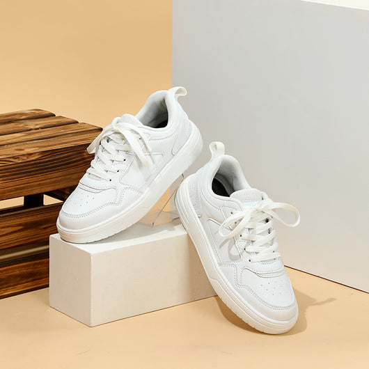 Zapatillas Blancas Versátiles: Comodidad y Transpirabilidad para Cada Día - Image 17