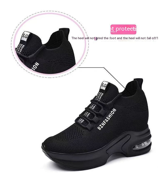 Zapatillas Deportivas con Plantilla Elevadora para Mujer - Malla Transpirable y Cojín de Aire - Image 10