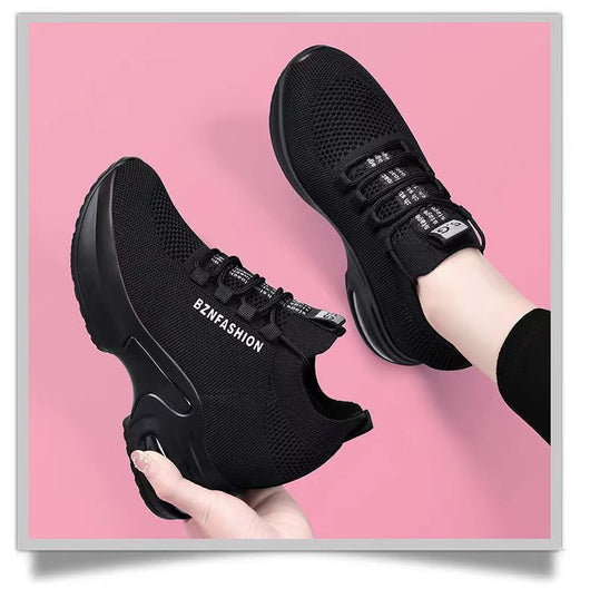 Zapatillas Deportivas con Plantilla Elevadora para Mujer - Malla Transpirable y Cojín de Aire - Image 11