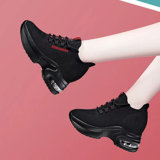 Zapatillas Deportivas con Plantilla Elevadora para Mujer - Malla Transpirable y Cojín de Aire - Image 16