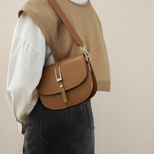 Bolsa Mensajera de Cuero Genuino con Gran Capacidad - Image 58