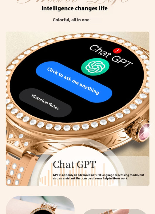 Reloj Inteligente para Mujer con Monitor de Salud y Registro de Actividad - Image 23