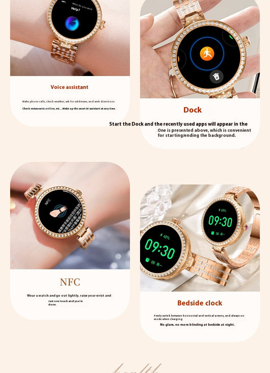 Reloj Inteligente para Mujer con Monitor de Salud y Registro de Actividad - Image 29