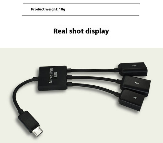 Adaptador Multipuerto USB para Smartphone - Teclado, Ratón y Unidad Flash - Image 25