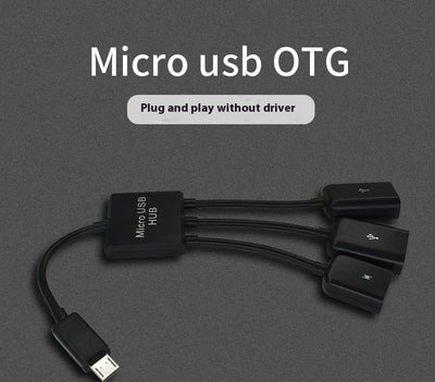 Adaptador Multipuerto USB para Smartphone - Teclado, Ratón y Unidad Flash - Image 26