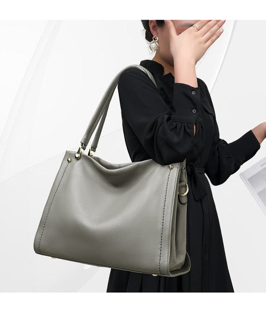 Bolso de Cuero Genuino para Mujer - Diseño Minimalista de Bandolera - Image 27