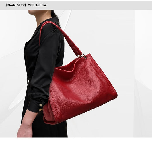 Bolso de Cuero Genuino para Mujer - Diseño Minimalista de Bandolera - Image 29