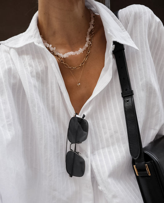 Conjunto Dos Piezas Mujer: Camisa Jacquard Blanca y Shorts - Estilo Street Fashion - Image 14