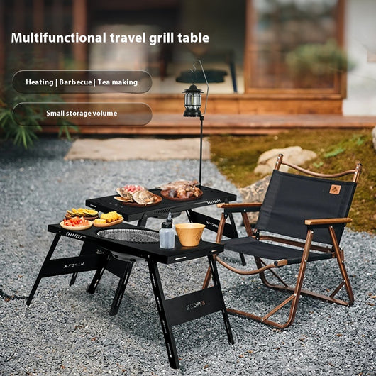 Mesa Plegable Multifuncional para Cocina, Viajes y Té - Image 8