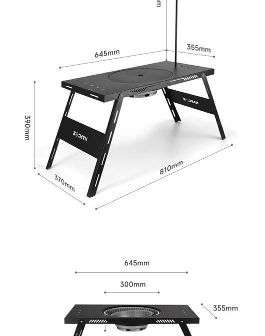 Mesa Plegable Multifuncional para Cocina, Viajes y Té - Image 9