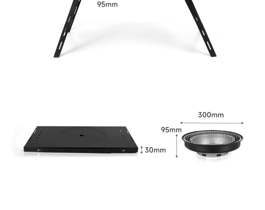 Mesa Plegable Multifuncional para Cocina, Viajes y Té - Image 20