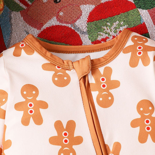 Pijama Navideño Infantil de una Pieza con Cierre - Image 9