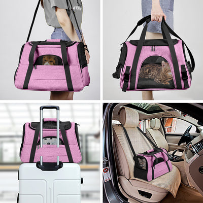 Bolsa Transportadora Respirable para Mascotas - Plegable y Portátil - Image 14