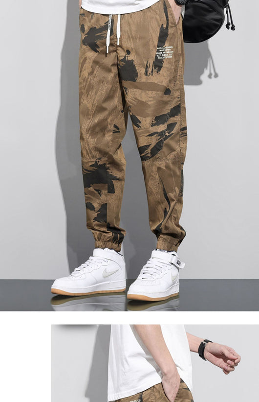 Pantalones Harem Camuflaje Versátiles para Trabajo y Casual - Image 13