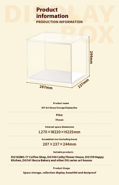 Caja Organizadora de Acrílico Transparente para Juguetes y Accesorios - Image 10