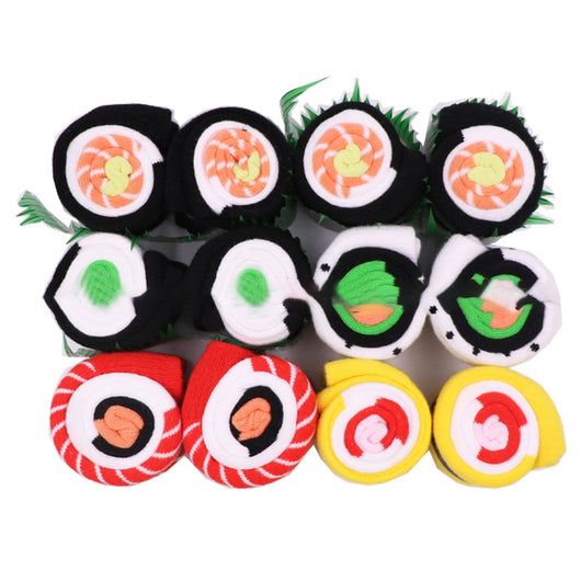 Calcetines de Algodón Peinado Transpirables - Caja Sushi Medianos - Image 12