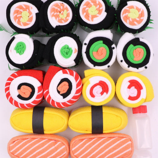 Calcetines de Algodón Peinado Transpirables - Caja Sushi Medianos - Image 14