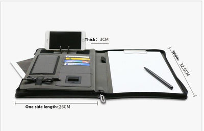 Maletín Profesional A4 con Cargador Inalámbrico 5000 mAh - Image 12