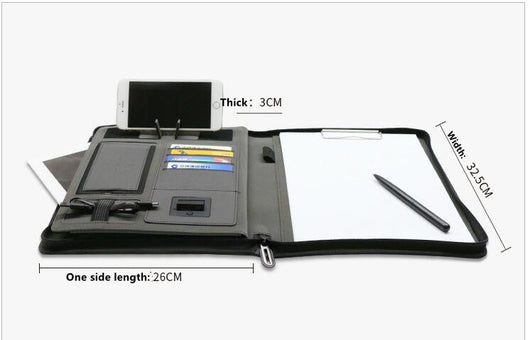 Maletín Profesional A4 con Cargador Inalámbrico 5000 mAh - Image 12