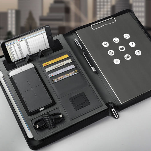 Maletín Profesional A4 con Cargador Inalámbrico 5000 mAh - Image 15