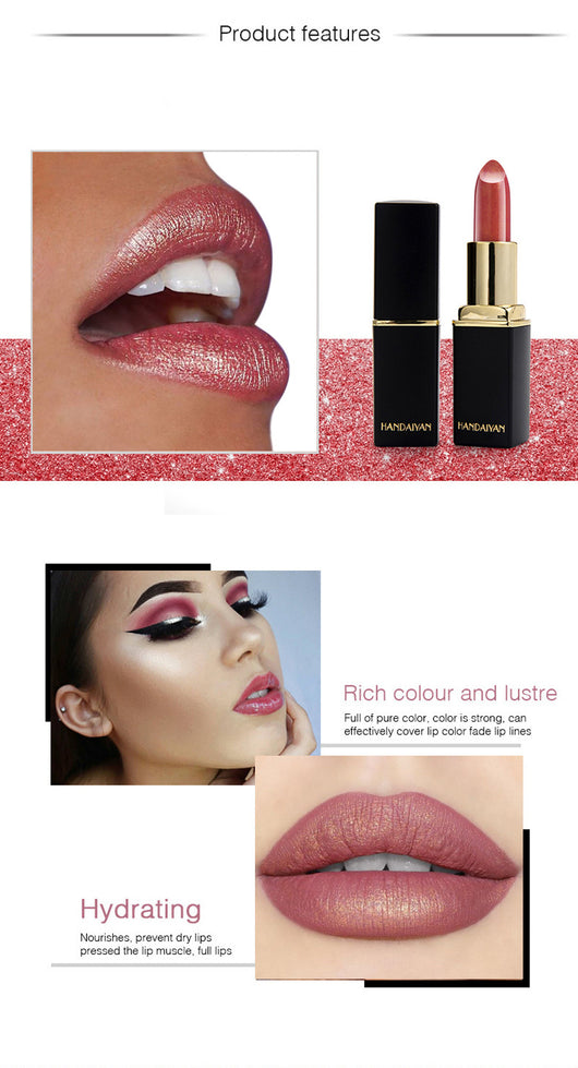 Labial Metálico Camaleón con Efecto Perlado y Cambio de Temperatura - Image 23
