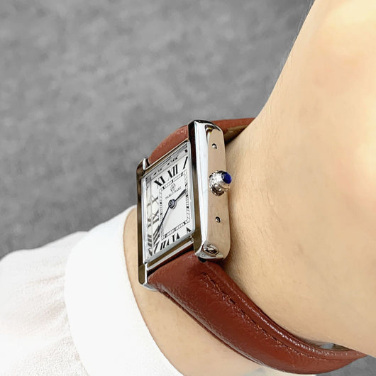 Reloj de Pulsera Mujer Cuadrado Esfera Romana Cuarzo - Image 34