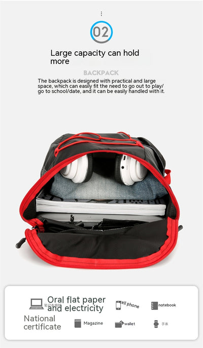Mochila Impermeable de Gran Capacidad para Ciclismo, Senderismo y Viajes - Image 37