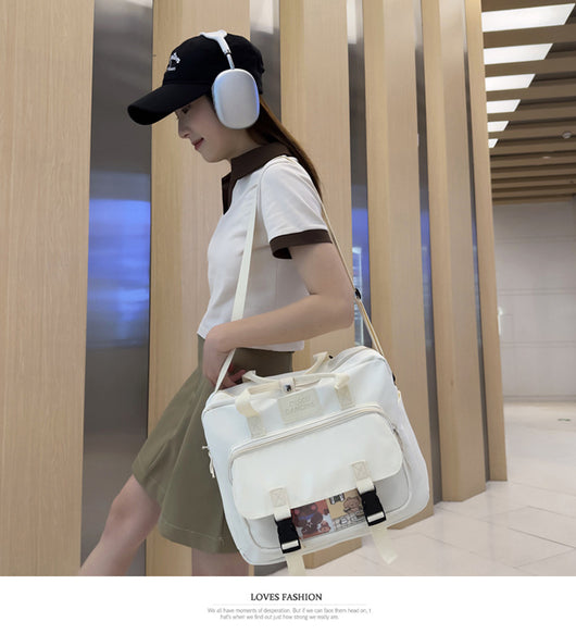 Mochila Tote Ligera Estilo Cute para Adolescentes y Estudiantes Universitarios - Image 50