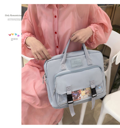 Mochila Tote Ligera Estilo Cute para Adolescentes y Estudiantes Universitarios - Image 53