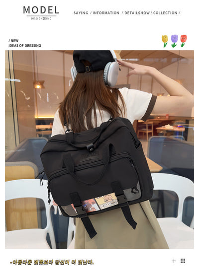 Mochila Tote Ligera Estilo Cute para Adolescentes y Estudiantes Universitarios - Image 74
