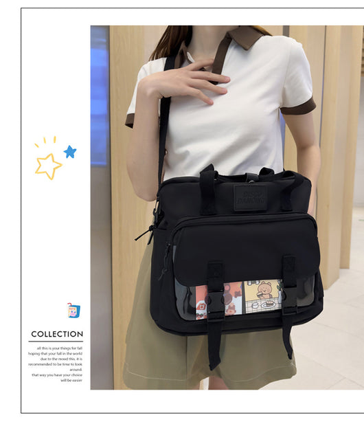 Mochila Tote Ligera Estilo Cute para Adolescentes y Estudiantes Universitarios - Image 75
