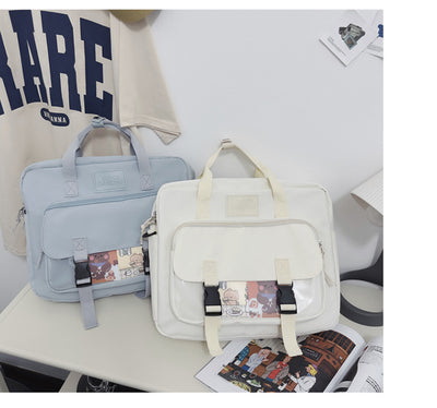 Mochila Tote Ligera Estilo Cute para Adolescentes y Estudiantes Universitarios - Image 82