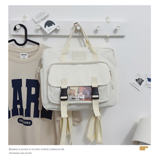 Mochila Tote Ligera Estilo Cute para Adolescentes y Estudiantes Universitarios - Image 83