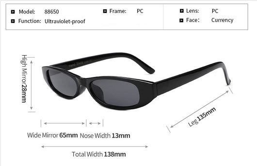 Black small frame sunglasses with light pink tinted lenses, featuring a sleek and fashionable design. - Image 7