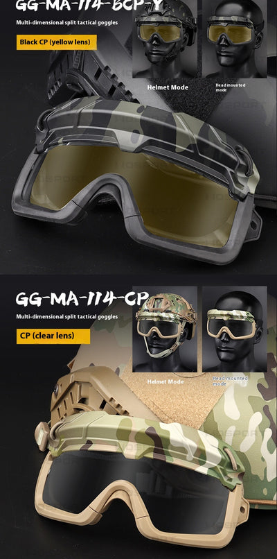 Gafas Tácticas Multifuncionales para Exterior - Dos Modos de Uso - Image 38