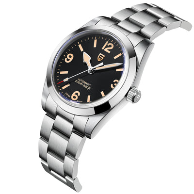 Reloj Mecánico Automático para Hombre en Acero Inoxidable Resistente al Agua Estilo Retro - Image 11