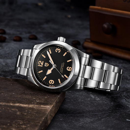 Reloj Mecánico Automático para Hombre en Acero Inoxidable Resistente al Agua Estilo Retro - Image 14